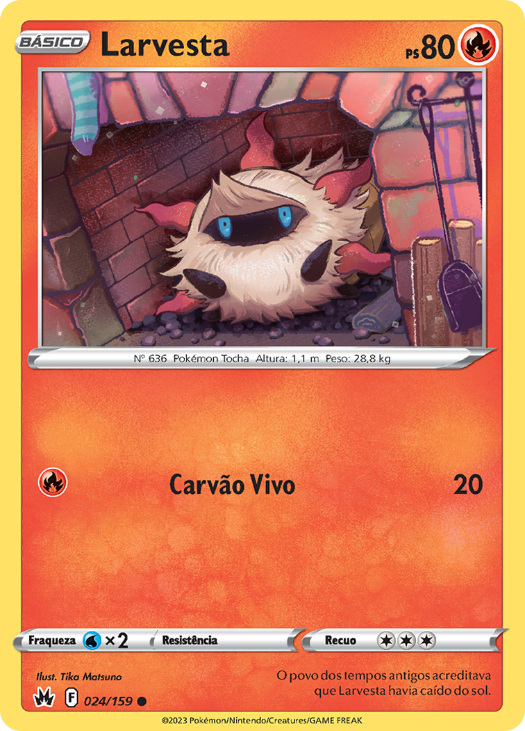 Larvesta - Pokémon TCG - MoxLand