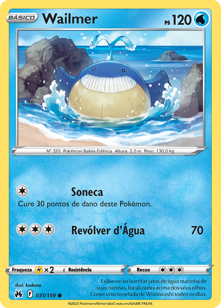 Wailmer - Pokémon TCG - MoxLand