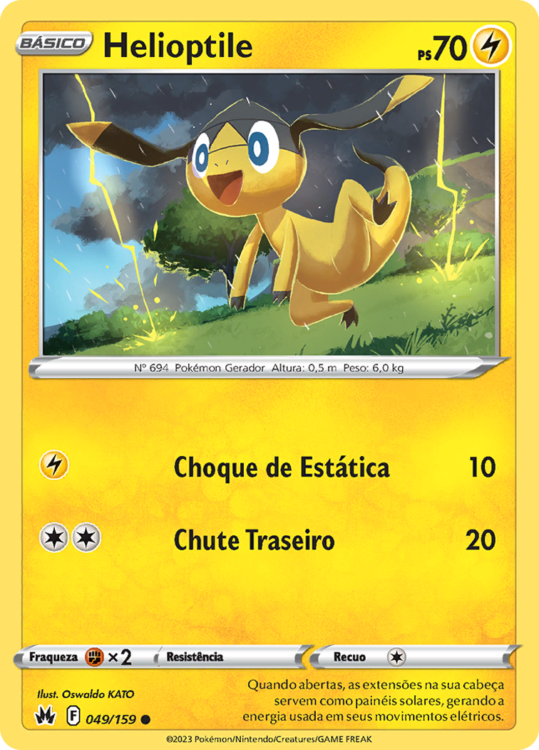 Helioptile - Pokémon TCG - MoxLand