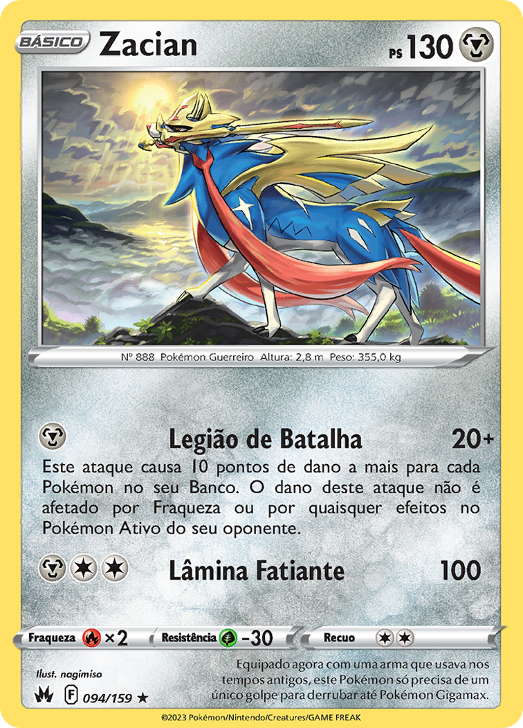 Zacian - Pokémon TCG - MoxLand