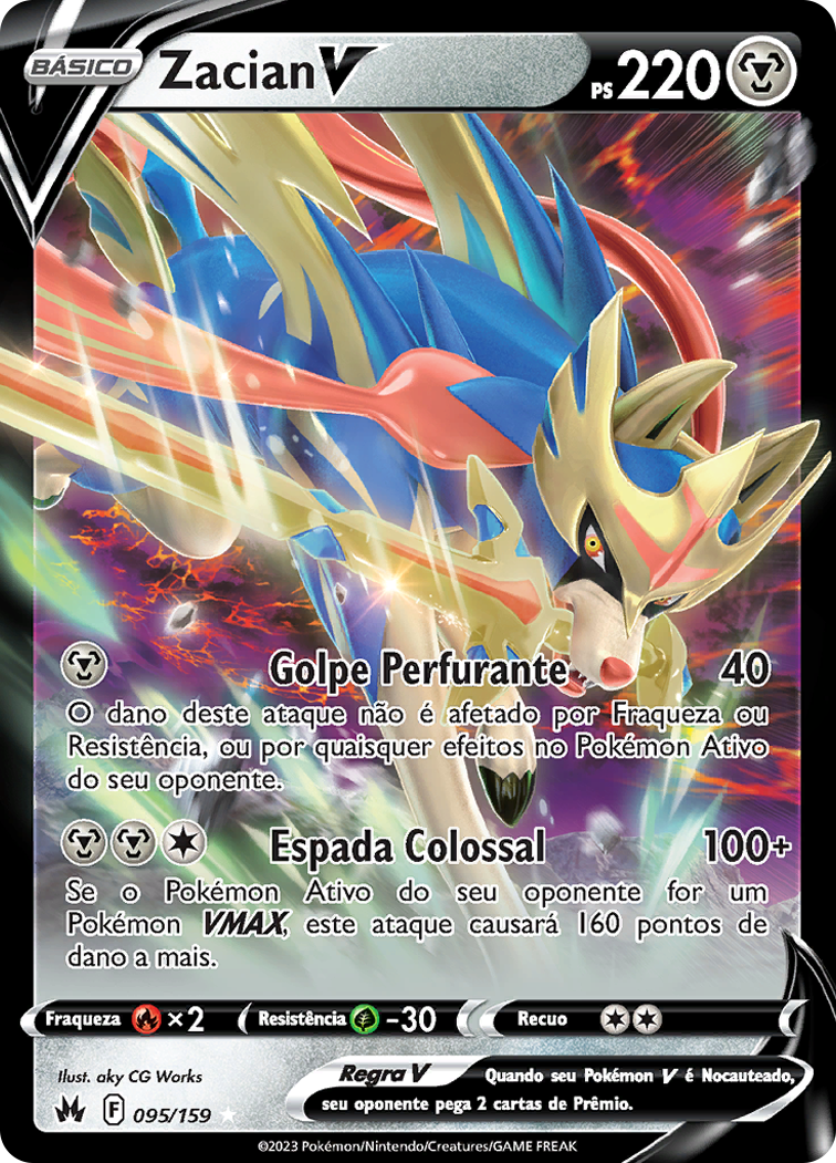 Zacian V - Pokémon TCG - MoxLand