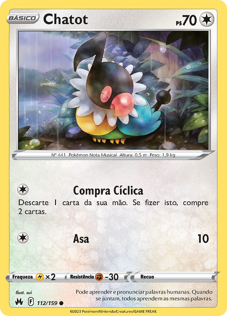 Chatot - Pokémon TCG - MoxLand