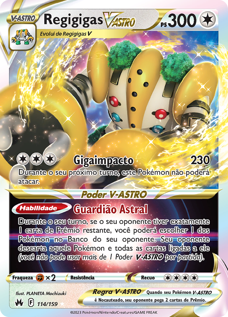 Regigigas V-ASTRO - Pokémon TCG - MoxLand