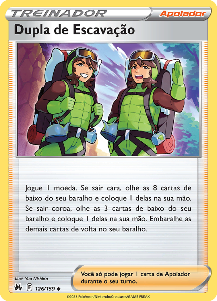 Dupla de Escavação - Pokémon TCG - MoxLand