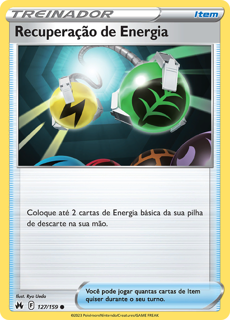 Recuperação de Energia - Pokémon TCG - MoxLand