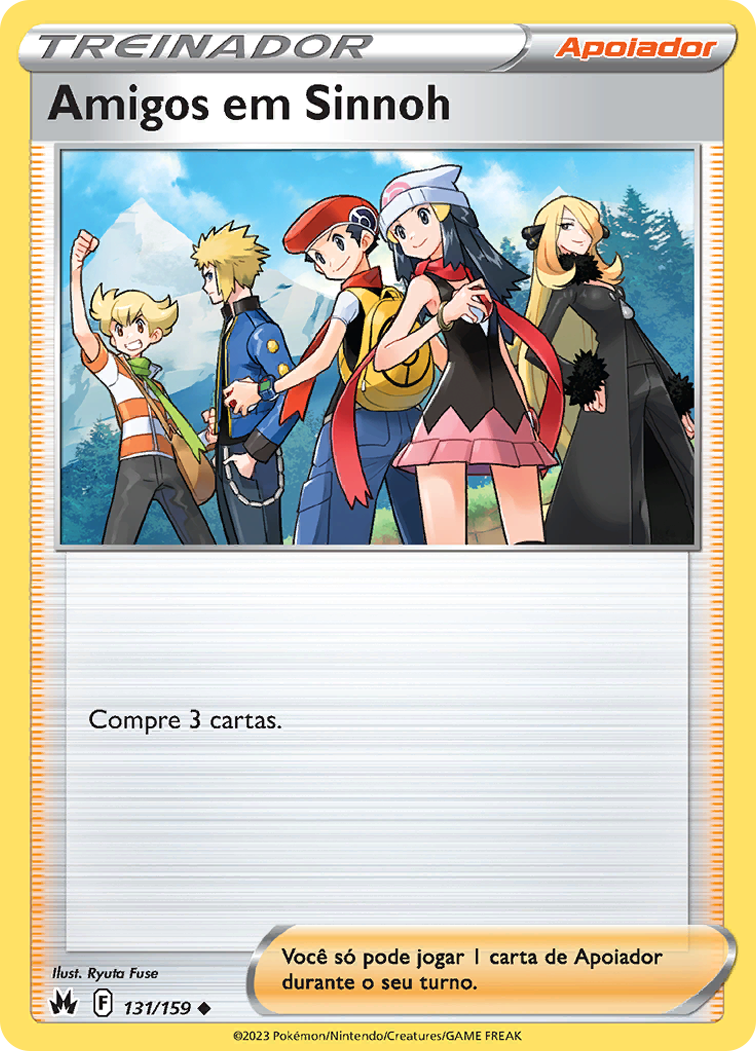 Amigos em Sinnoh - Pokémon TCG - MoxLand