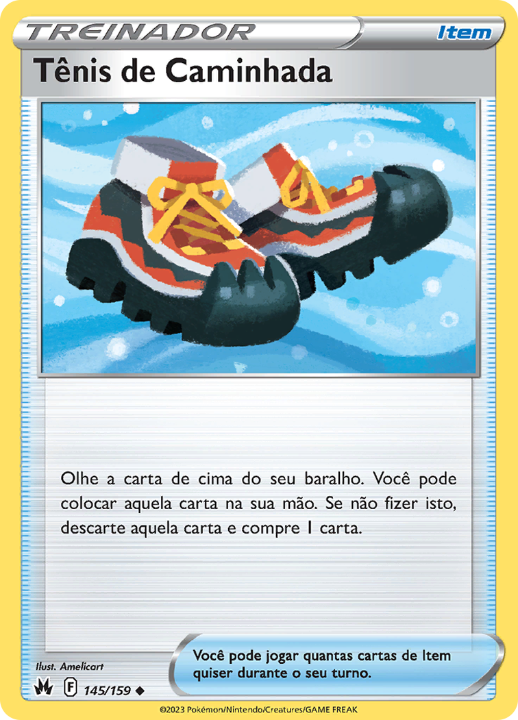 Tênis de Caminhada - Pokémon TCG - MoxLand