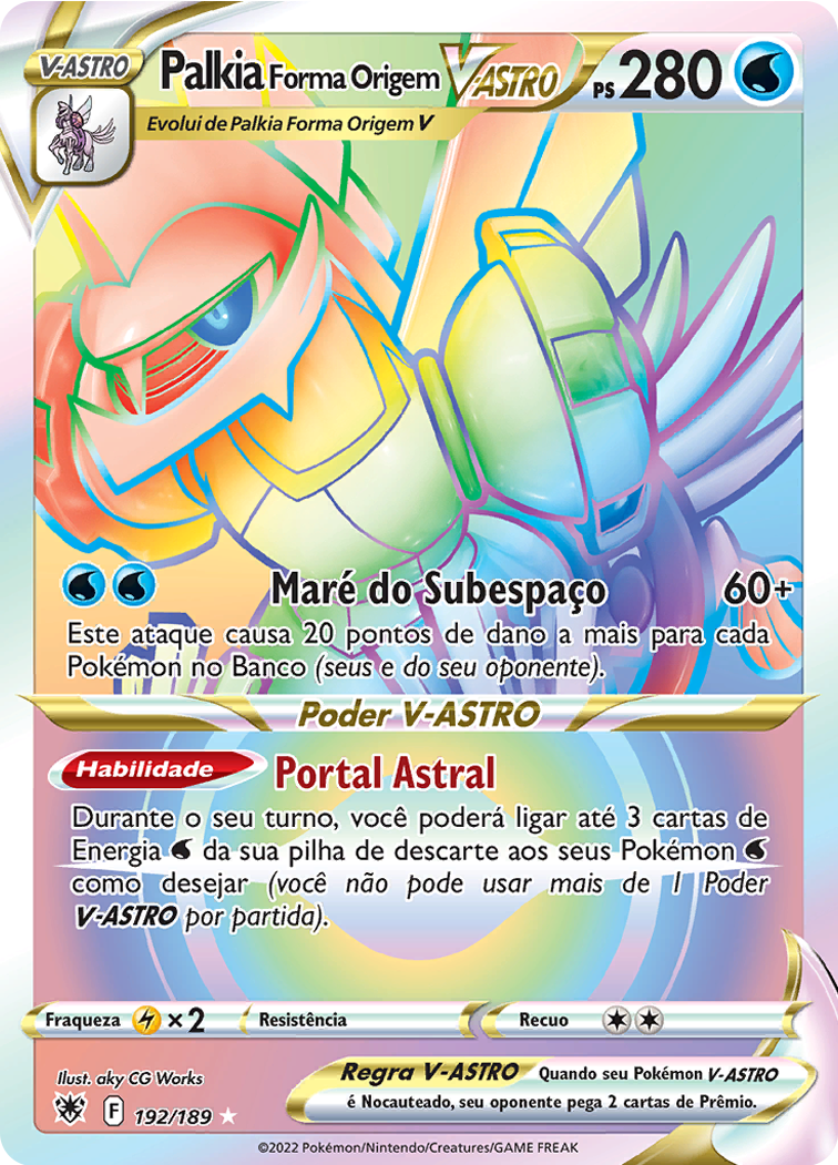 Palkia Forma Origem V-ASTRO - Pokémon TCG - MoxLand