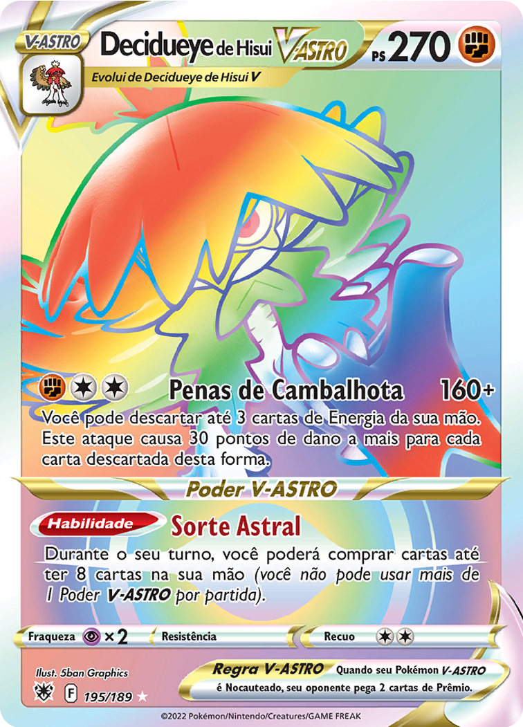 Decidueye de Hisui V-ASTRO - Pokémon TCG - MoxLand