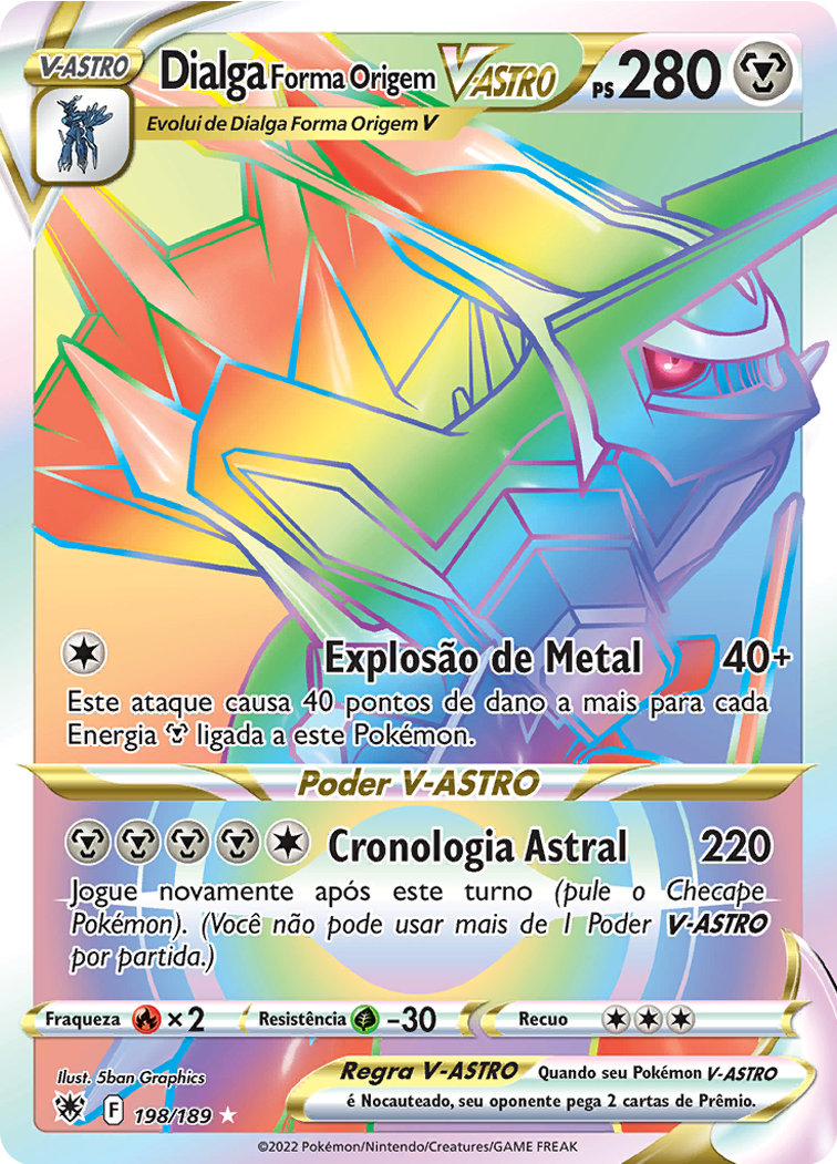 Dialga Forma Origem V-ASTRO - Pokémon TCG - MoxLand