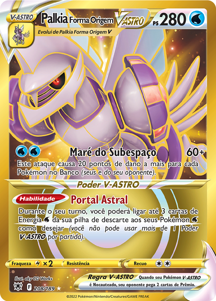 Palkia Forma Origem V-ASTRO - Pokémon TCG - MoxLand