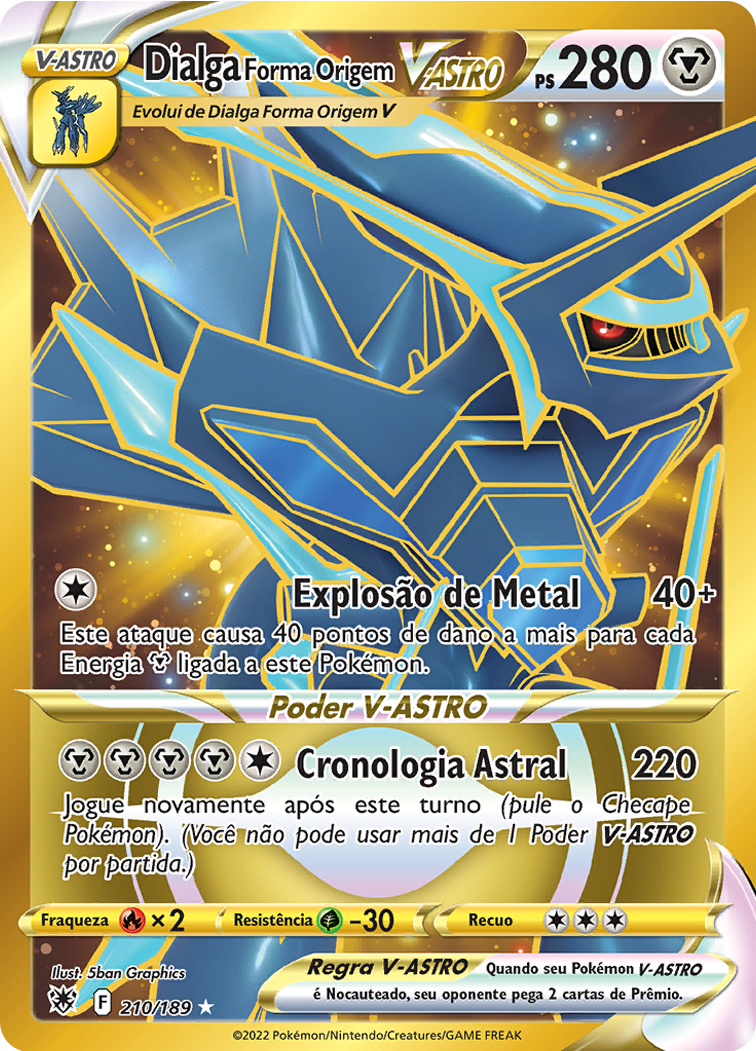 Dialga Forma Origem V-ASTRO - Pokémon TCG - MoxLand