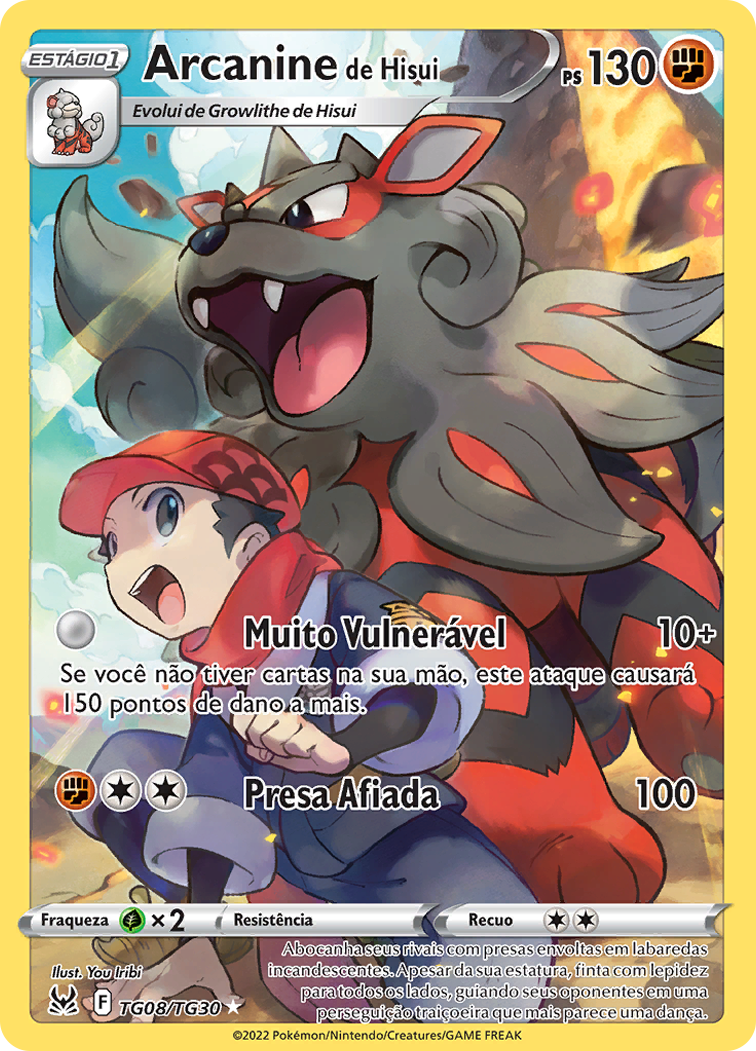 Arcanine de Hisui - Pokémon TCG - MoxLand