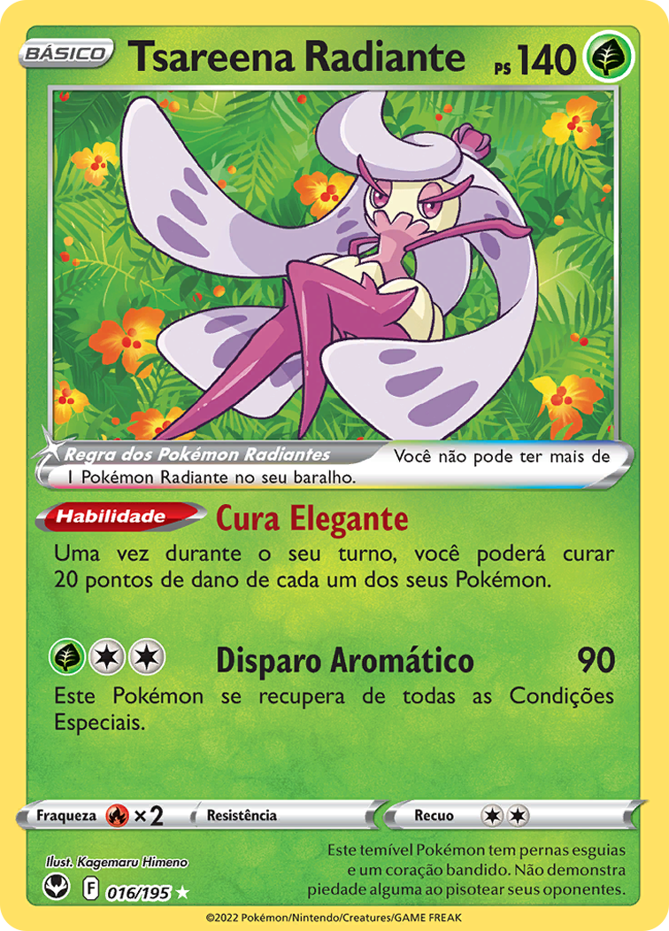 Tsareena Radiante - Pokémon TCG - MoxLand