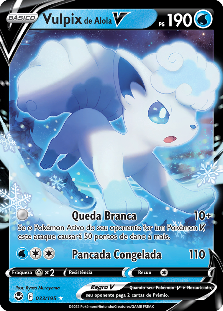 Vulpix de Alola V - Pokémon TCG - MoxLand