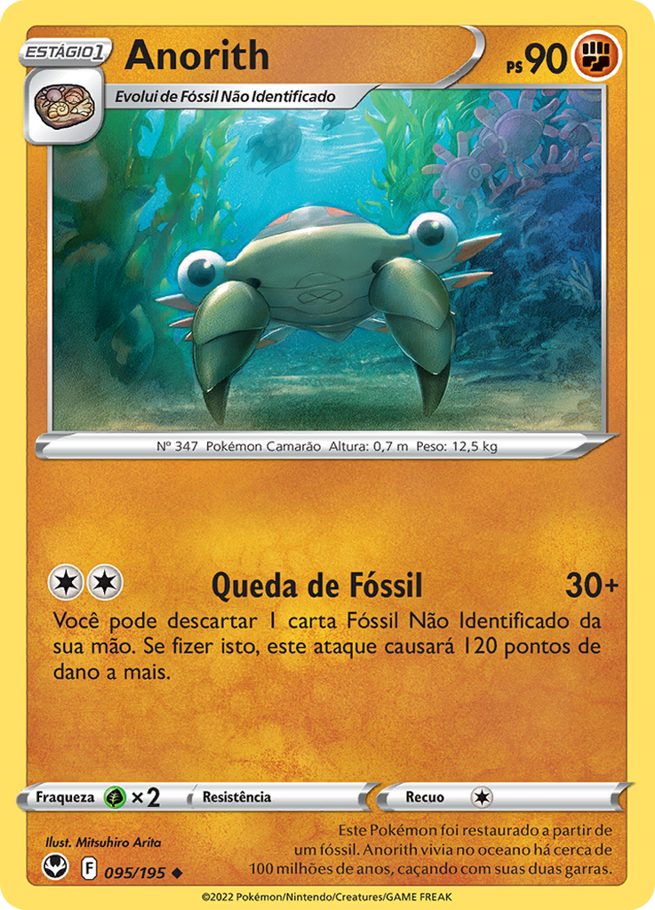 Anorith - Espada e Escudo - Tempestade Prateada | Pokémon | MoxLand