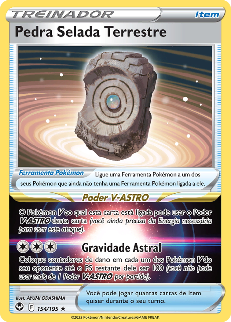 Pedra Selada Terrestre - Pokémon TCG - MoxLand