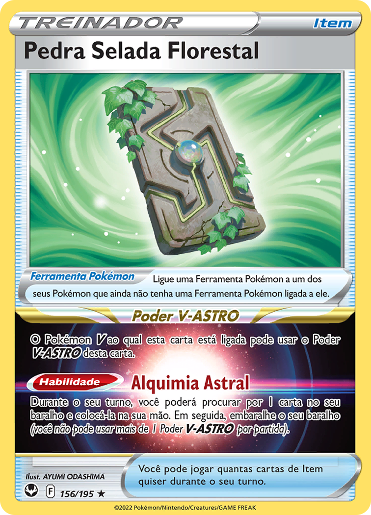 Pedra Selada Florestal - Pokémon TCG - MoxLand