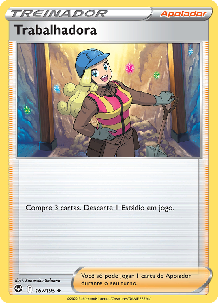 Trabalhadora - Pokémon TCG - MoxLand