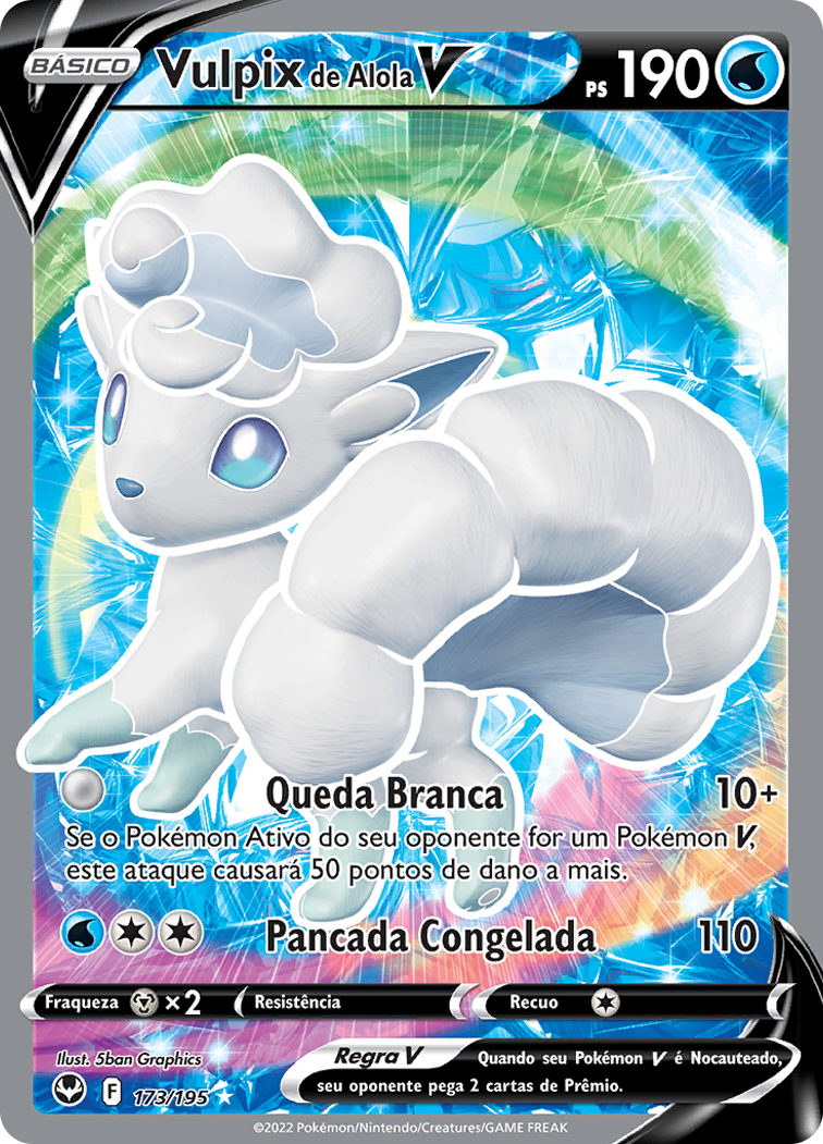 Vulpix de Alola V - Pokémon TCG - MoxLand