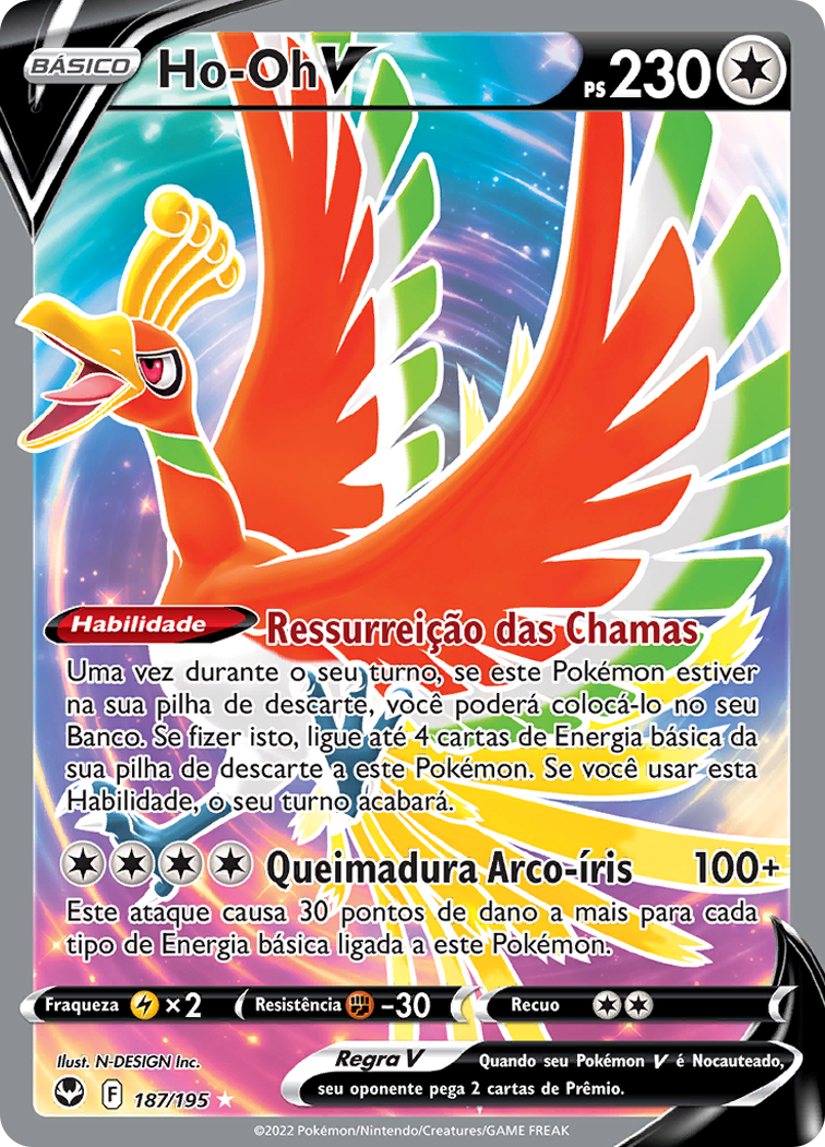 Ho-Oh V - Pokémon TCG - MoxLand