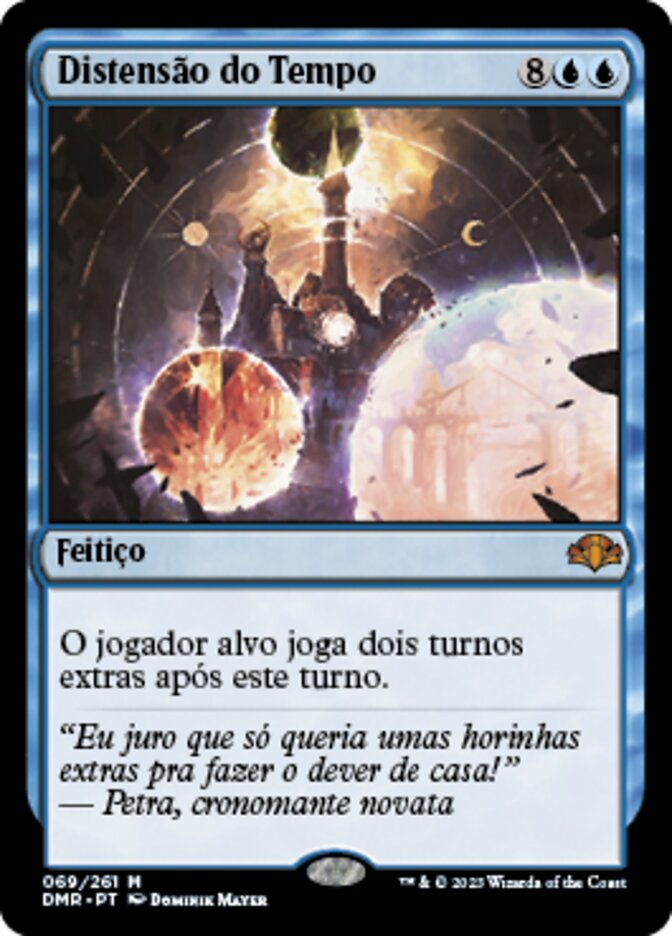 Distensão do Tempo / Time Stretch - Magic: The Gathering - MoxLand