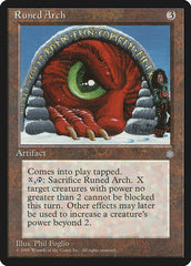 Arco com Runas / Runed Arch - Magic: The Gathering - MoxLand
