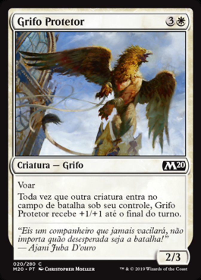 Grifo Protetor / Griffin Protector - Magic: The Gathering - MoxLand