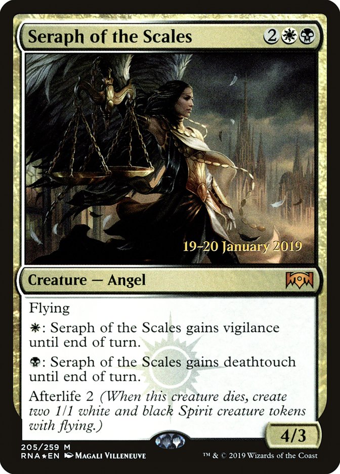 Serafim das Balanças / Seraph of the Scales - Magic: The Gathering - MoxLand