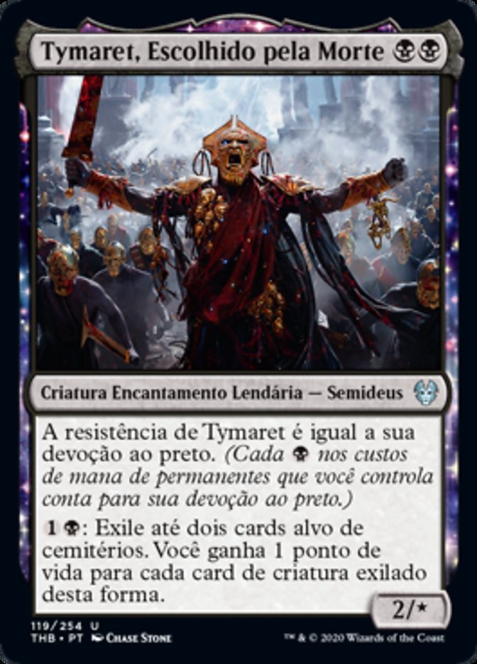 Tymaret, Escolhido pela Morte / Tymaret, Chosen from Death - Magic: The Gathering - MoxLand