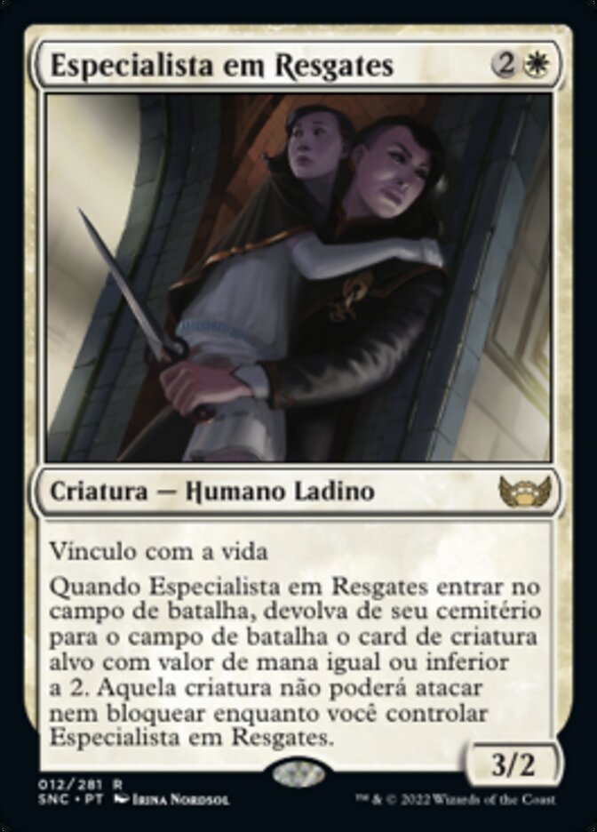 Especialista em Resgates / Extraction Specialist - Magic: The Gathering - MoxLand