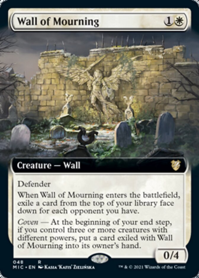 Muro do Luto / Wall of Mourning - Magic: The Gathering - MoxLand