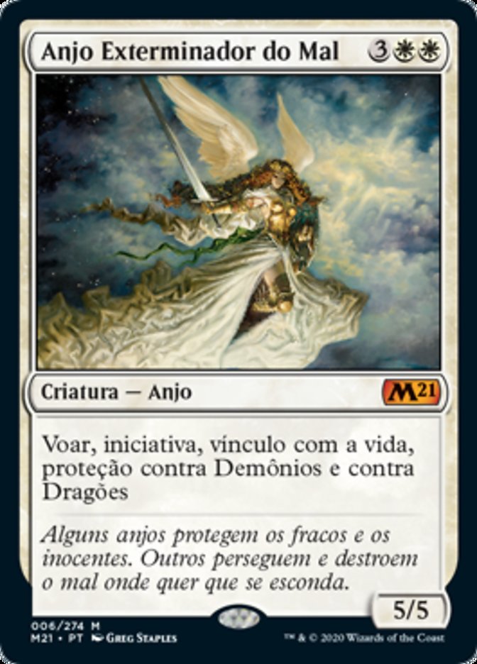 Anjo Exterminador do Mal / Baneslayer Angel - Magic: The Gathering - MoxLand