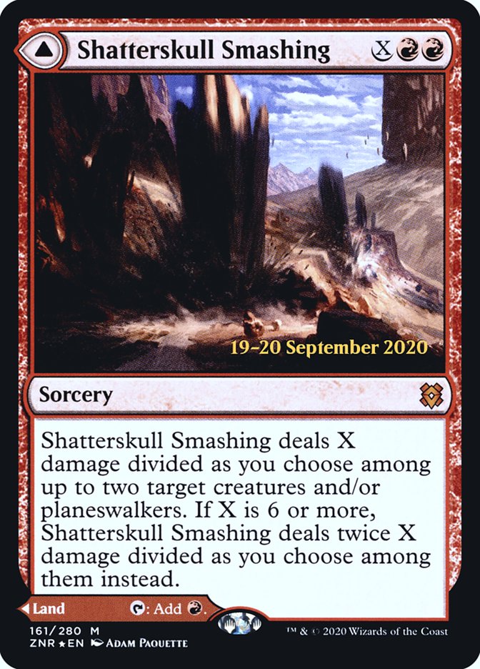 Esmagamento de Quebra-crânio / Shatterskull Smashing - Magic: The Gathering - MoxLand