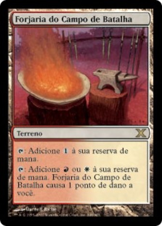 Forjaria do Campo de Batalha / Battlefield Forge - Magic: The Gathering - MoxLand