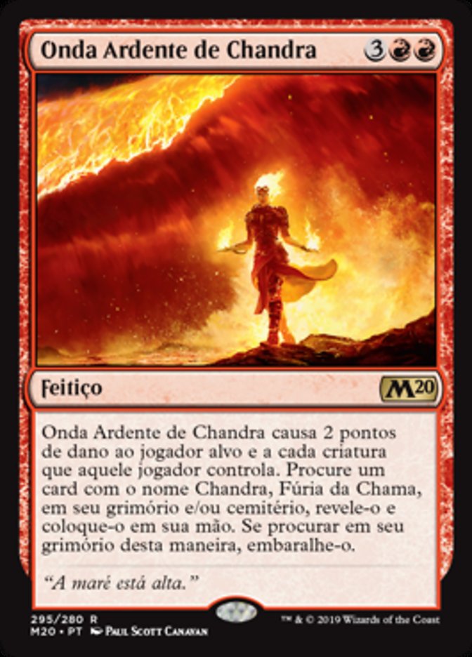 Onda Ardente de Chandra / Chandra's Flame Wave - Magic: The Gathering - MoxLand