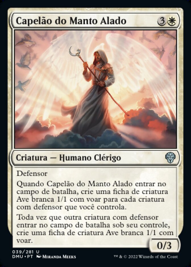 Capelão do Manto Alado / Wingmantle Chaplain - Magic: The Gathering - MoxLand