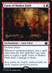 Maldição da Fé Abalada / Curse of Shaken Faith - Magic: The Gathering - MoxLand