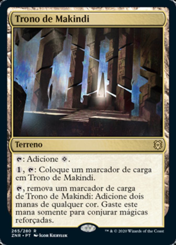 Trono de Makindi / Throne of Makindi - Magic: The Gathering - MoxLand