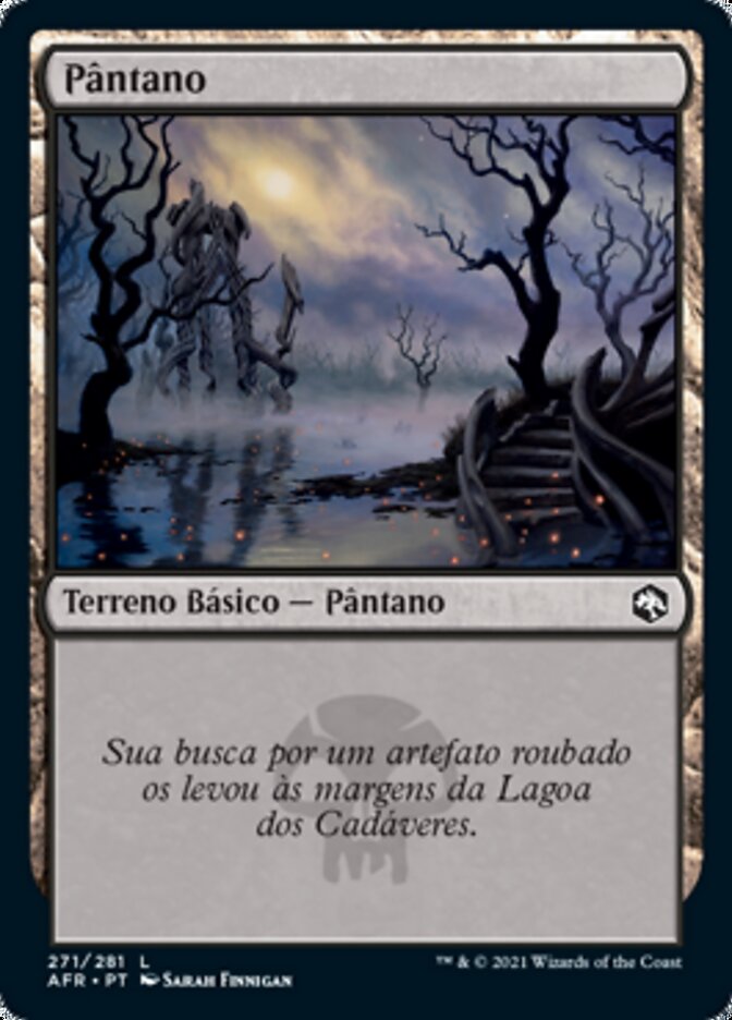 Pântano / Swamp - Magic: The Gathering - MoxLand