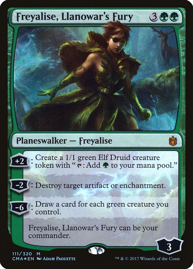 Freyalise, Llanowar's Fury - Magic: The Gathering - MoxLand