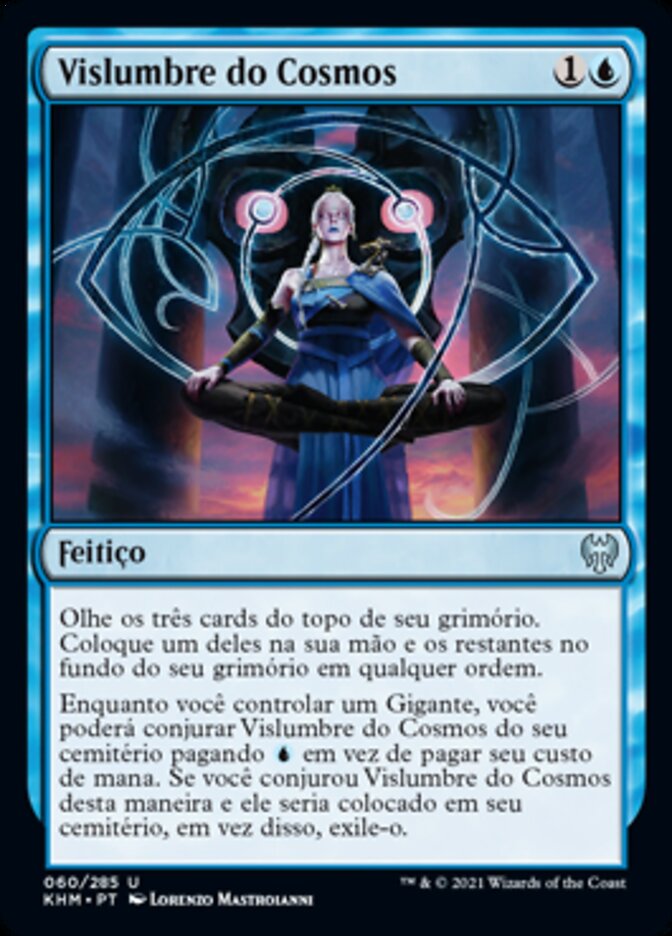 Vislumbre do Cosmos / Glimpse the Cosmos - Magic: The Gathering - MoxLand
