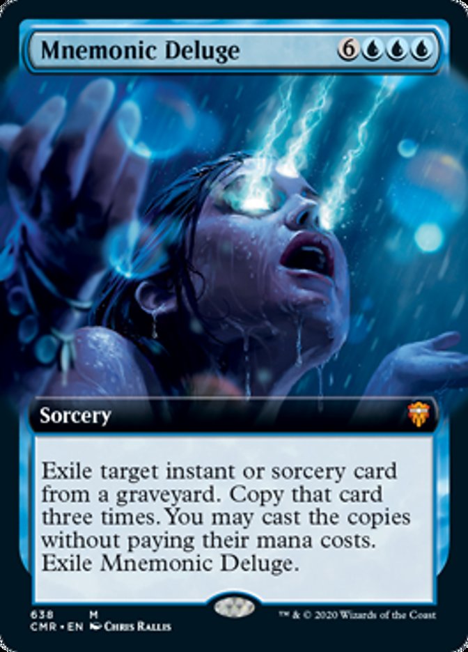 Dilúvio Mnemônico / Mnemonic Deluge - Magic: The Gathering - MoxLand