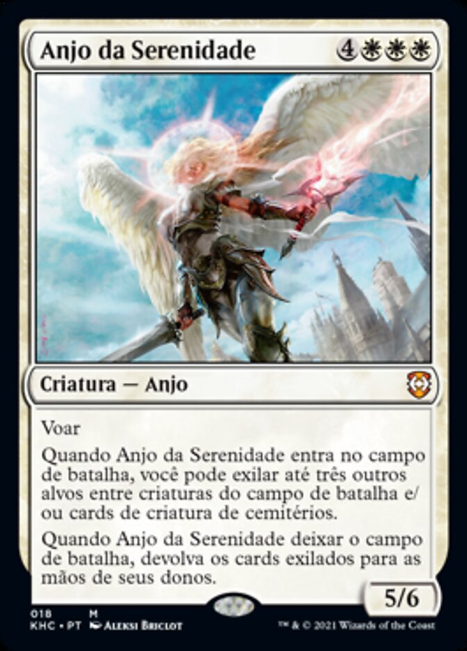 Anjo da Serenidade / Angel of Serenity - Magic: The Gathering - MoxLand