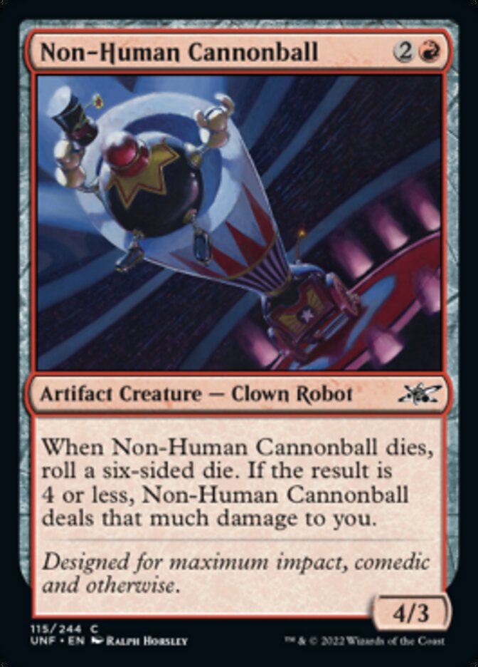 Non-Human Cannonball - Magic: The Gathering - MoxLand