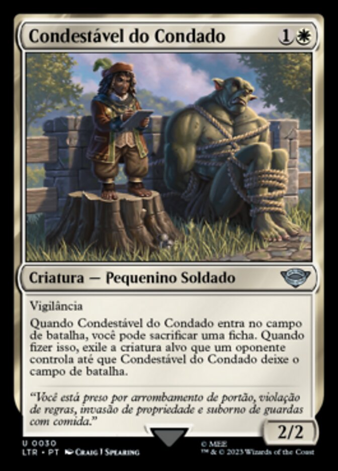 Condestável do Condado / Shire Shirriff - Magic: The Gathering - MoxLand