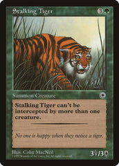 Tigre Caçador / Stalking Tiger - Magic: The Gathering - MoxLand