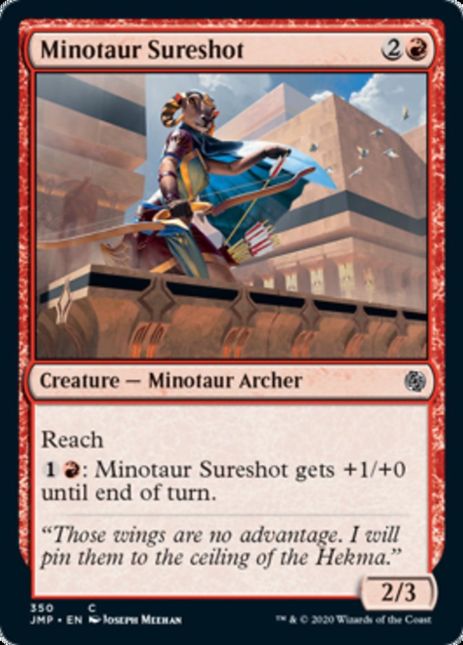 Minotauro Tiro-certo / Minotaur Sureshot - Magic: The Gathering - MoxLand