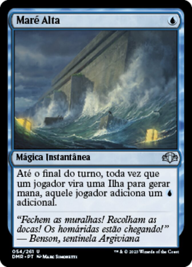 Maré Alta / High Tide - Magic: The Gathering - MoxLand