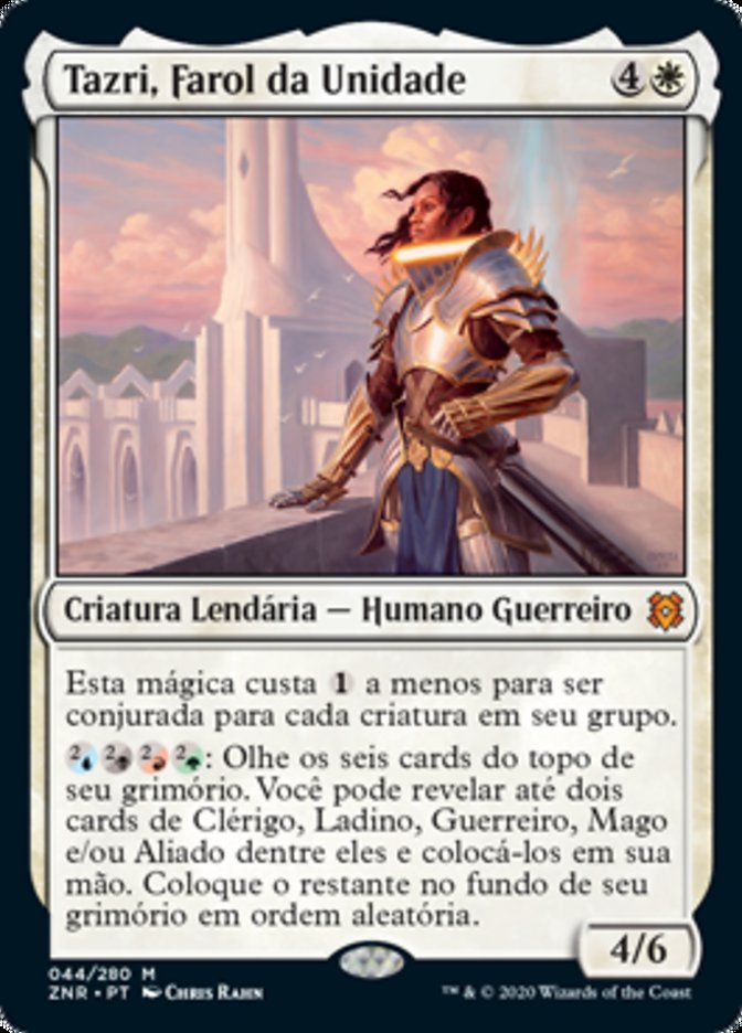 Tazri, Farol da Unidade / Tazri, Beacon of Unity - Magic: The Gathering - MoxLand